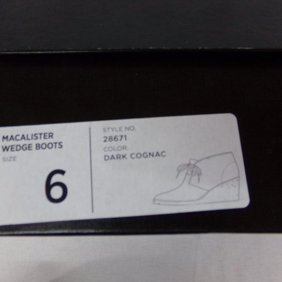 Women's J.Crew Macalister Wedge Ankle Boots Size 6 - Picture 6 of 6